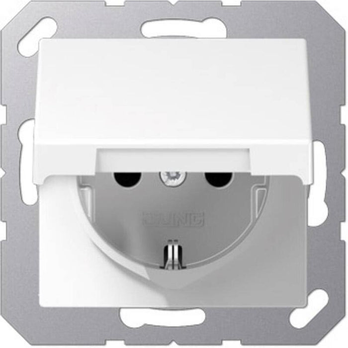 Jung A1520kiklww Schuko Steckdose M.Klappdeckel 16a 250v A Alpinweiss
