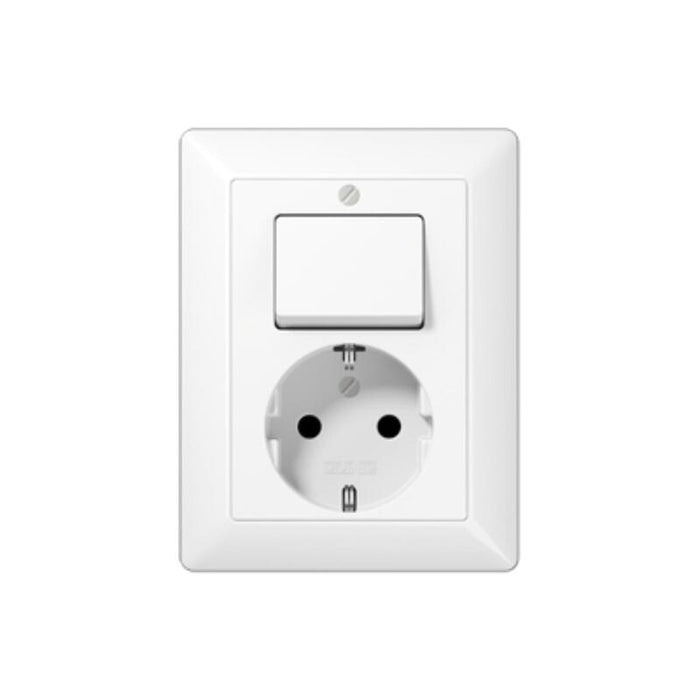 Jung As 5576 Uww Up-Steckdose Mit Wechselschalter