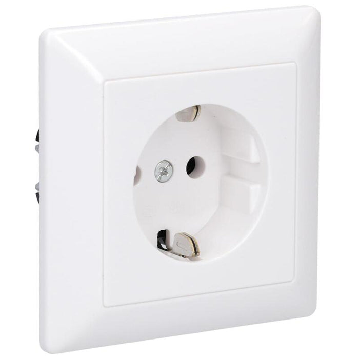 Jung As1520ww Schuko Steckdose Volle Platte