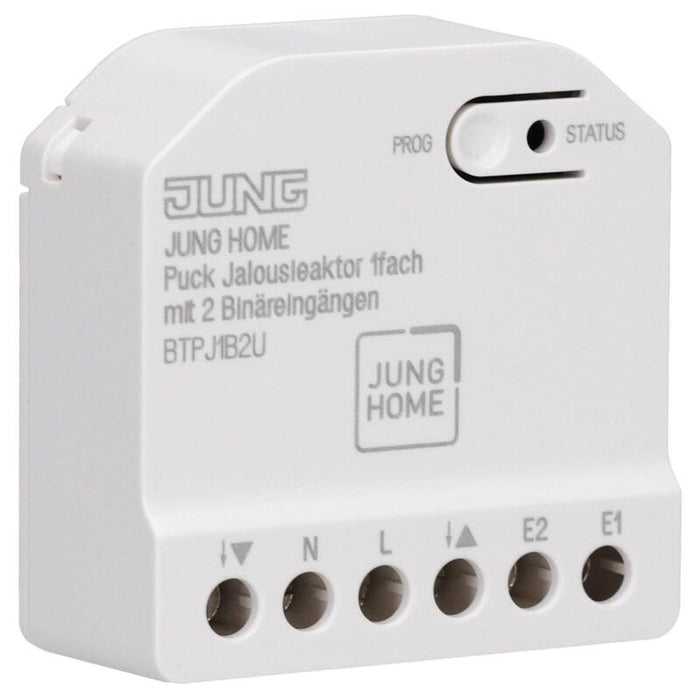Jung Bt P J1 B2 U Jung Home Puck Jalousieaktor 1vías Con 2 Binäreingängen