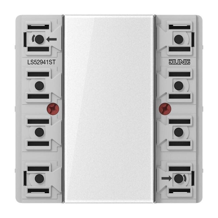 Jung Ls 52941 St Knx Tastsensor-Modul Universal, 4fach, F50, Serie Ls
