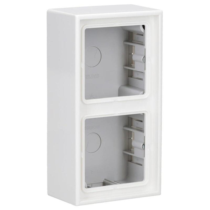 Jung Ls 582 A Ww Aufputz-Kappe Mit Rahmen 2-Fach