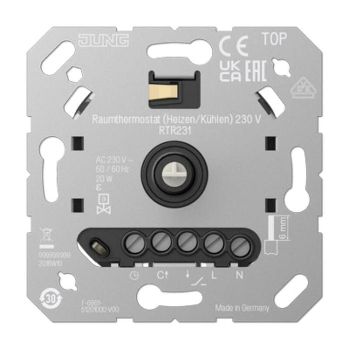 Jung Rtr231 Raumthermostat (Heizen Kühlen) 230 V