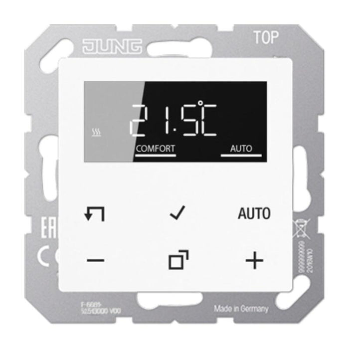 Jung Trda1790ww Raumtemperaturregler Mit Display Standar