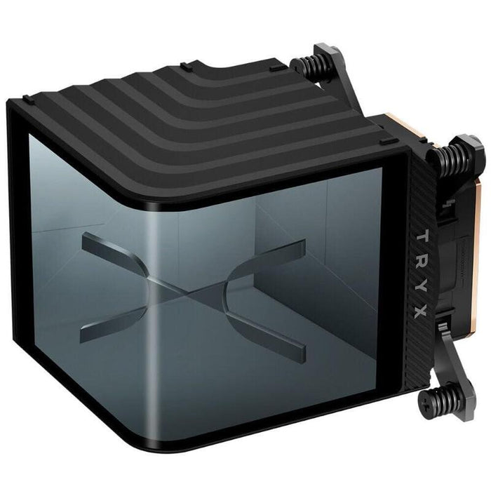 K Tryx Panorama Cpu Wasserblock, Amoled-Display, Intel- Y Amd-Zócalo - Negro