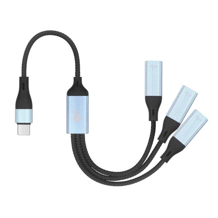 Kabel Usb C Splitter - 3x Usb C