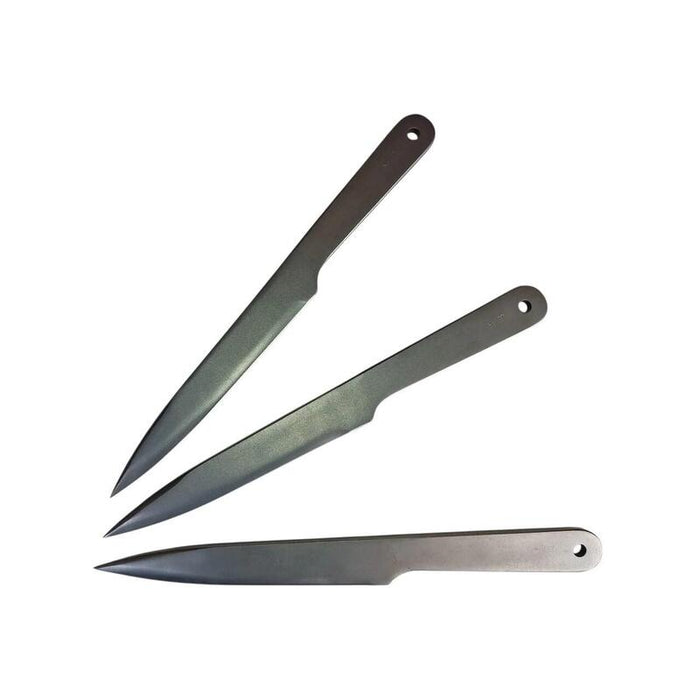 Kal22-Sr - Cuchillos Para Lanzar, 3 Unidades, Plateados