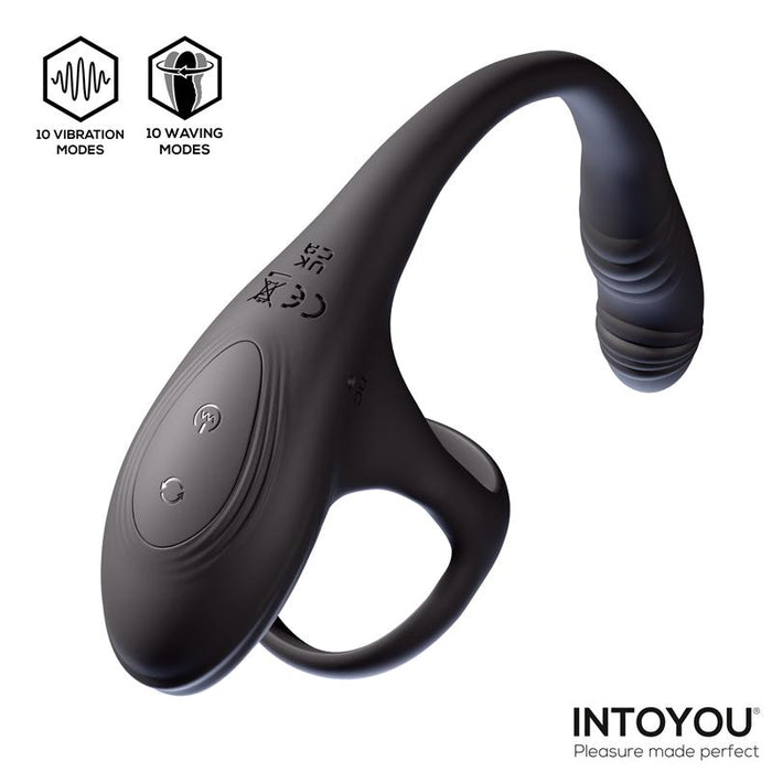 Kamber Plug Anal Vibración Y Waving 360º Y Estimulador Testículos