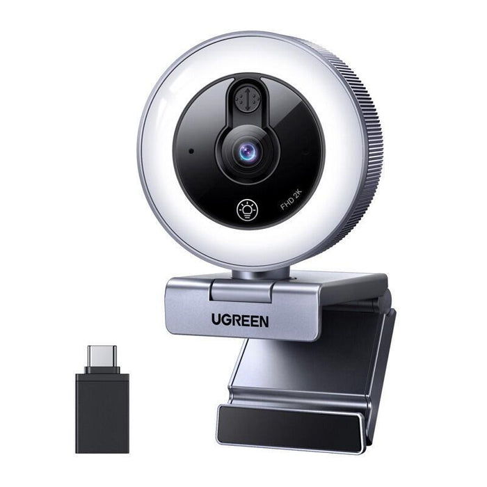Kamera Internetowa 2k 30fps Iluminación Led Wbudowany Micrófono