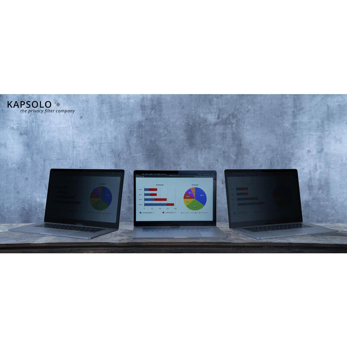Kapsolo 2-Way Magnetic Privacy Filter Screen Protection For 35,56cm (14,0) Wide 16:10 (Kap30538)