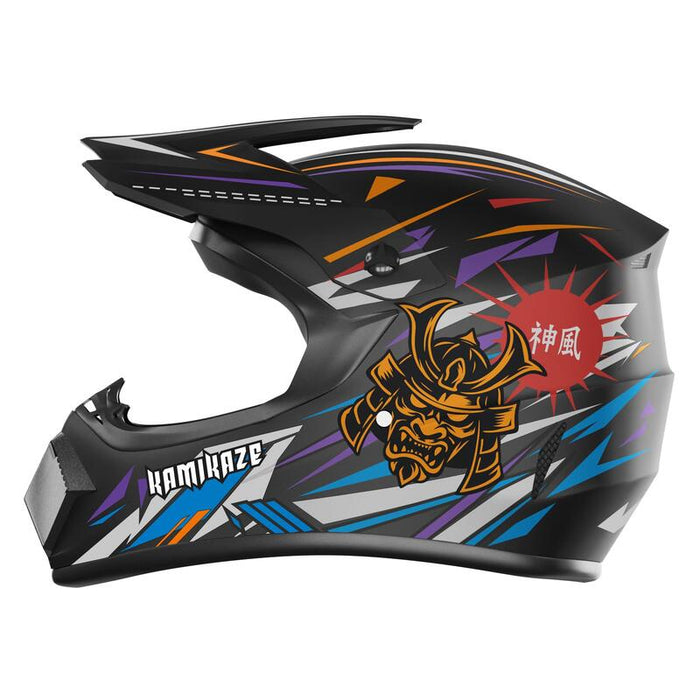 Kask Pelny Kamikaze Ninja Akc202 Rozmiar L