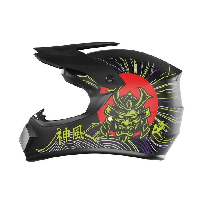 Casco Integral Kamikaze Tokyo Drift Akc208, Talla L.