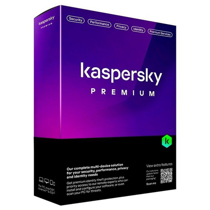 Kaspersky Premium + Customer Support Spanish Edition. 10-Device 2 Year Base Download Pack