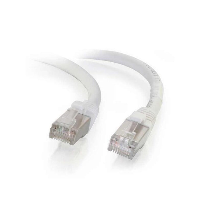 Kat6a S/Ftp 5,0m, Hvid,  Patchkabel, Halogenfri Lszh,