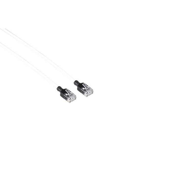 Kat6a Slim Utp 3,0m  Patchkabel Hvid, Halogenfri