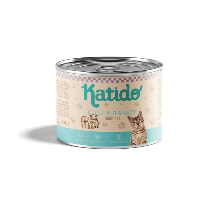 Katido Ternera Z Królikiem Comida Húmeda Kota 200g