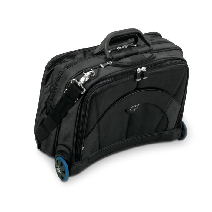Kensington Wheeled Laptop Bag 17" Contour - Black