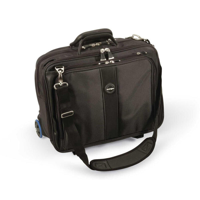 Kensington Wheeled Laptop Bag 17" Contour - Black