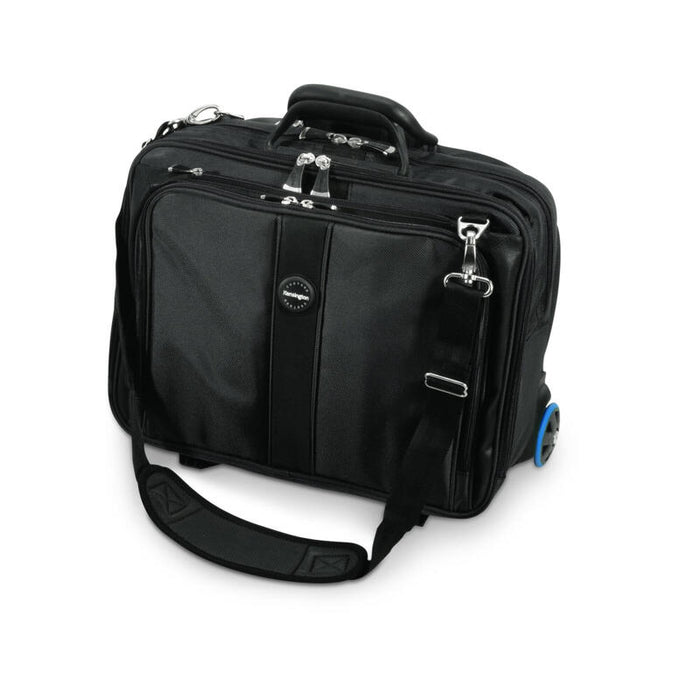 Kensington Wheeled Laptop Bag 17" Contour - Black