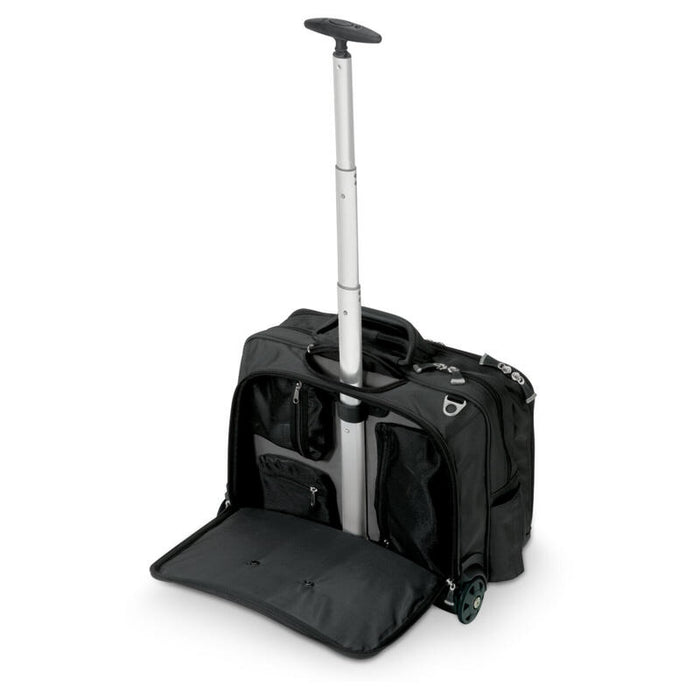 Kensington Wheeled Laptop Bag 17" Contour - Black