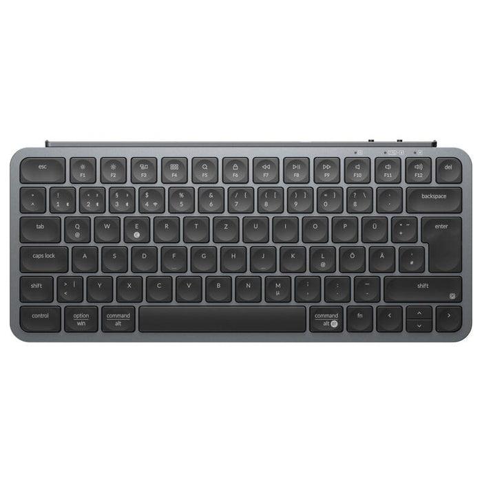 Keychron B1 Pro (Gris/Negro, De-Layout, Scherenmechanik) B1p-K1-De