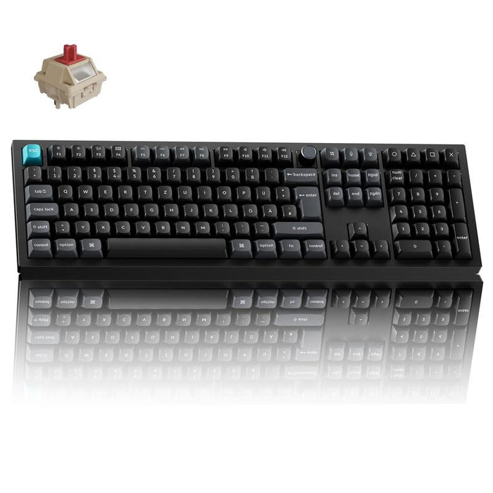 Keychron Keychron Q6 Ultra 8k Knob Full Rojo Bk H Q6u-M1-De