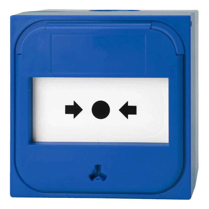 Kidde Commercial Nc-Mc-0-U Pulsador Manual Inteligente Convencional 0o. Color Azul