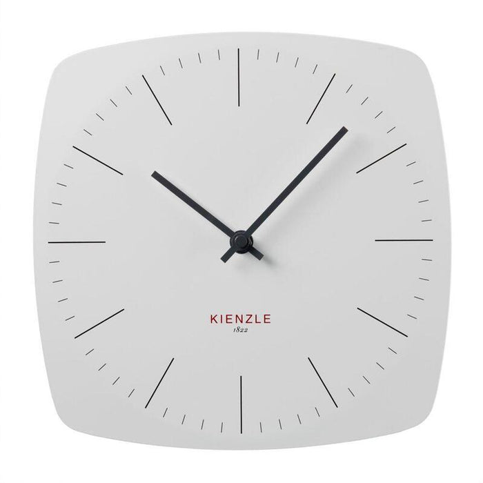 Kienzle Dcf Radio-Controlled Wall Clock Modern 24.8 Cm White