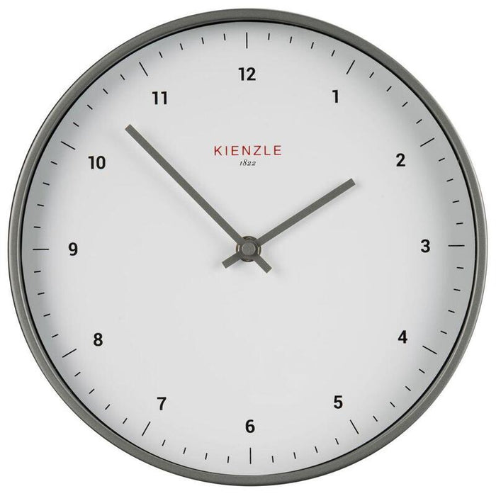 Kienzle Dcf Radio-Control.Wall Clock Classic 25 Cm, White