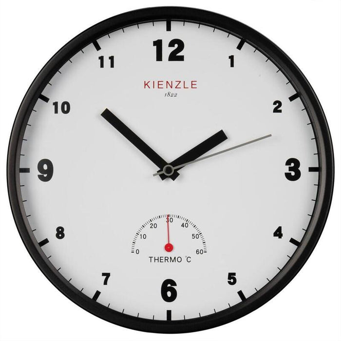 Kienzle Dcf Radio-Control.Wall Clock Garten Outdoor 30 Cm