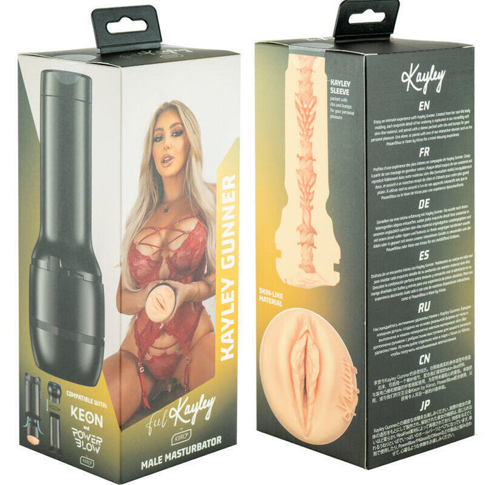 Kiiroo - Feel Kayley Gunner By Kiiroo Stars Collection Strokers