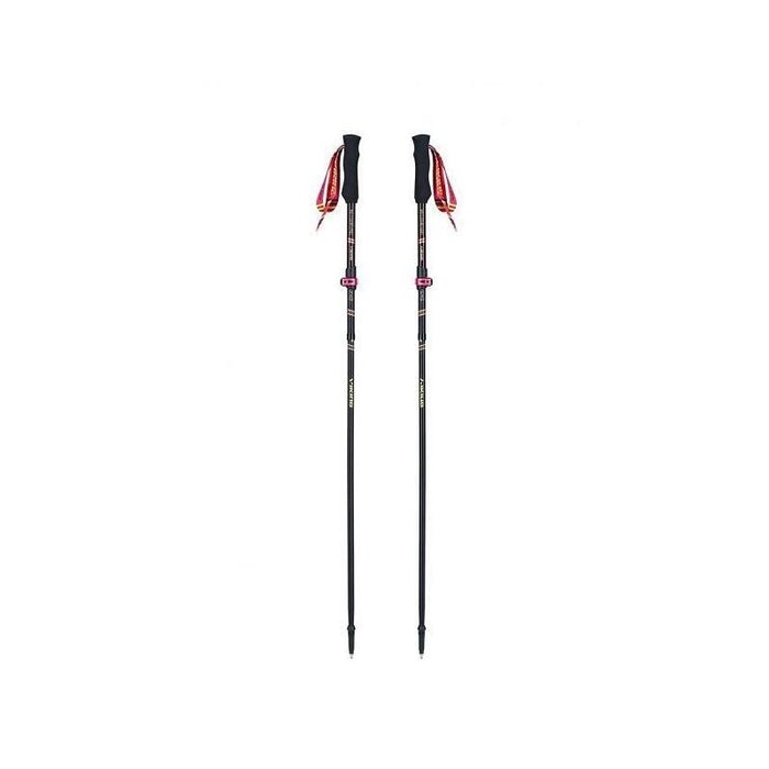 Kije Viking Kettera Pro Lady Trekking Czarno/Fuksjowe