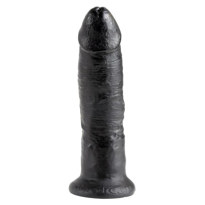 King Cock - 9 Pene Negro 22.9 Cm