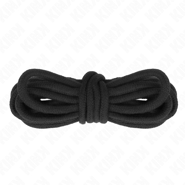 Kink - Cuerda De Algodón 10 Metros Negro