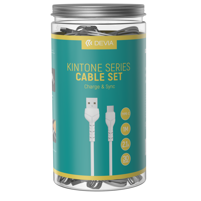 Kintone Series Cable Set V2 Type-C 30pcs