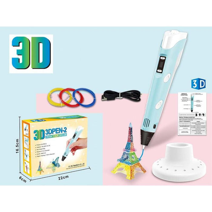 Kit 3d Pióro, Filament Con Cable Zasilajacym Usb