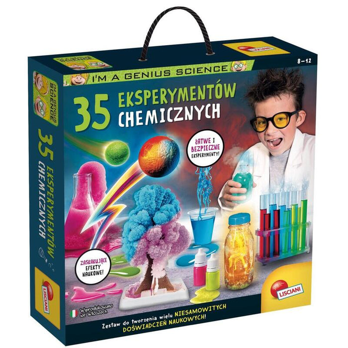 Kit Científico Im A Genius 35 Experimentos Chemicznych