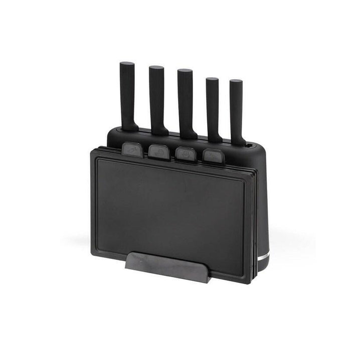 Kit Cuchillos + Desek Para Podstawce Mr-1412-Black