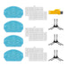 Kit De Accesorios Para Aspirador Cecotec Conga 999 Origin / X-Treme / Genesis