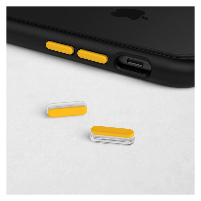 Kit De Boutons Amarillos Compatibles Fundas Rhinoshield Para Apple Iphone - Rhinoshield(Tm)