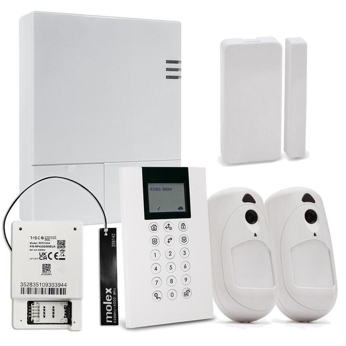 Kit De Lightsys Air Con Módulo 4g + 2 X Pir Cámara + Contacto + Mando + Teclado