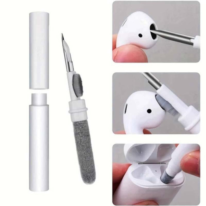 Kit De Limpieza Multifunción De Auriculares Smartphones Y Tablets 1ªgen Blanco