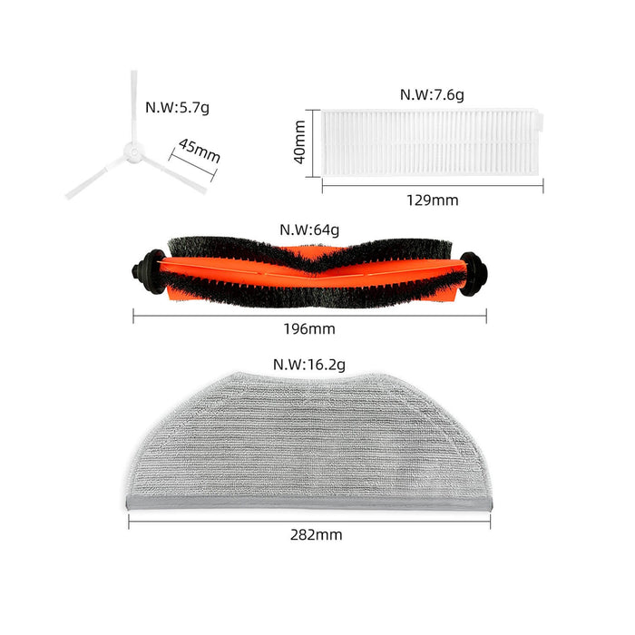 Kit De Recambios Para Aspirador Viomi V3 Max Xiaomi G1 Mjstg1
