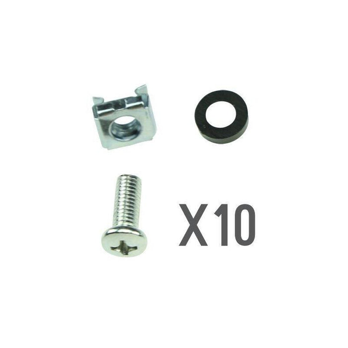 Kit De Tornillos Para Rack 10 Unidades Tornillos/Tuercas/Arandelas Pp 9100