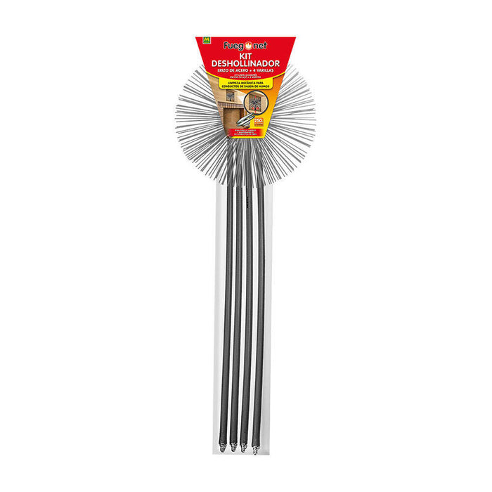 Kit Deshollinador De Acero Ø250 Mm