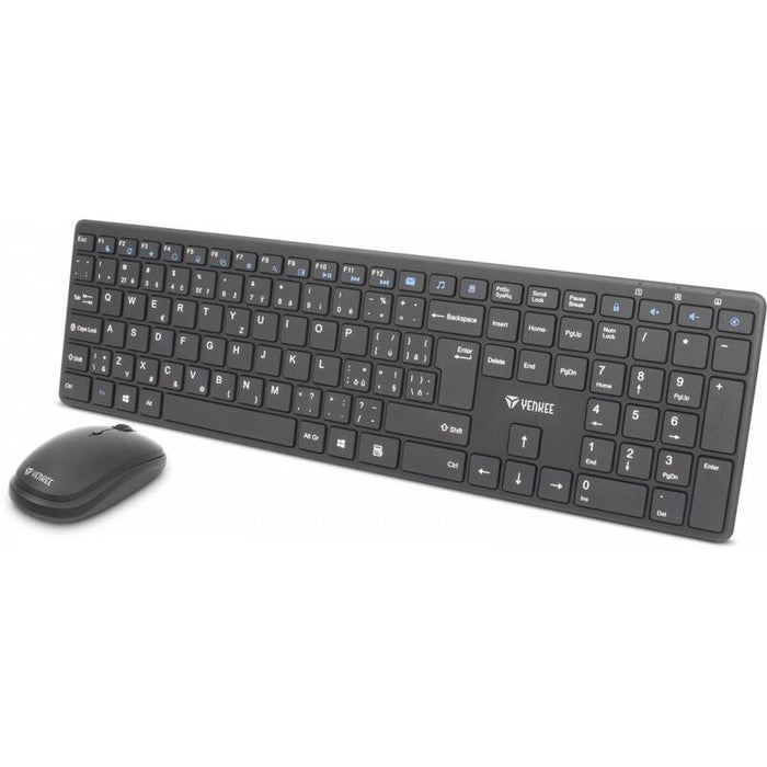 Kit Inalámbrico Teclado + Ratón Ykm 2008cs Tibe