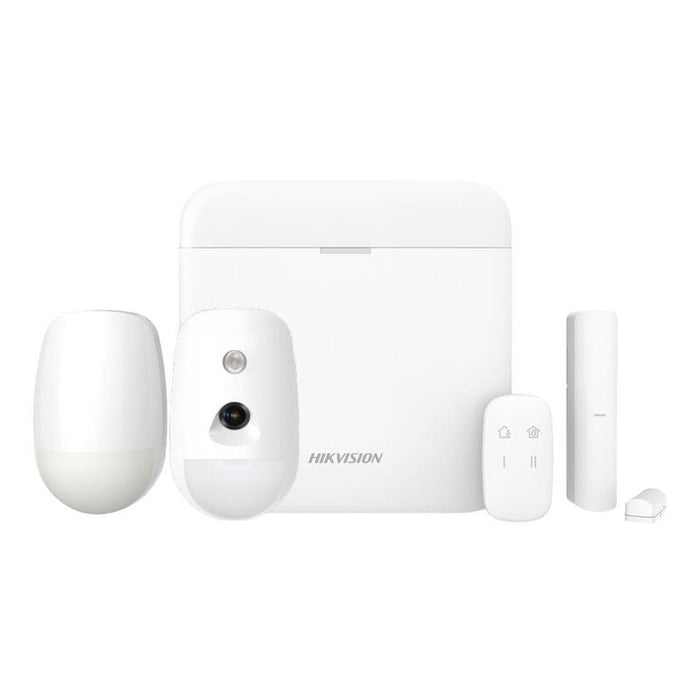Kit Promo Axpro 868mhz 96 Zonas Hikvision Panel + Pircam + Pir + Mando + Contacto