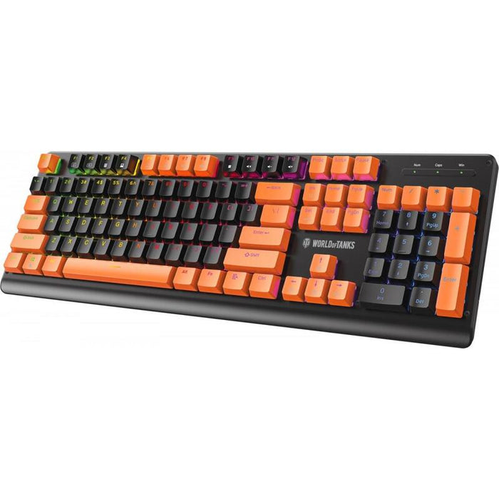Klawiatura Mechaniczna Dla Graczy Destroyer Wt300 Podswietlana - Wersja Limitowana World Of Tanks