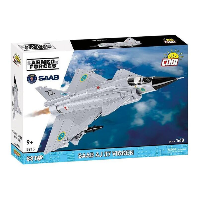 Klocki Saab Aj 37 Viggen 881 Elementów