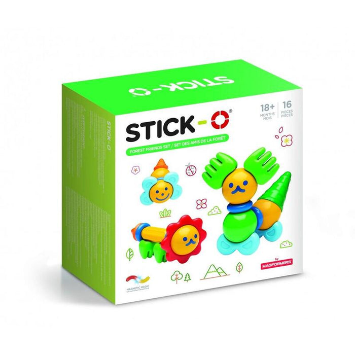 Klocki Stick-O Lesni Przyjaciele 16 Elementów